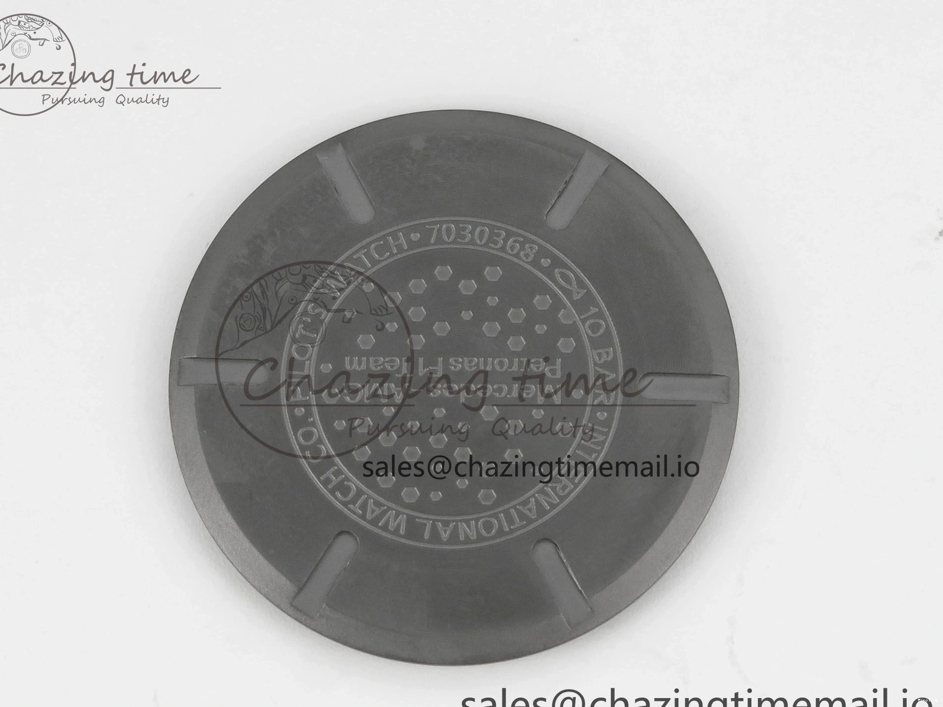 MIROTIME 0419 Pilot Mark XX BLSF 1:1 Best Edition Black Blue Dial on Blue Rubber Strap MIYOTA Sleek 6989